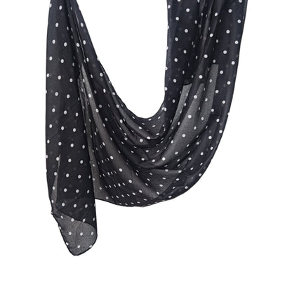 [Polyester Cotton Printing] cross-border hot selling watercolor series printed scarf double-sided penetration soft surrounding tie-dye east end