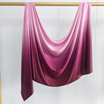 Premium liquid jersey gradient hijab