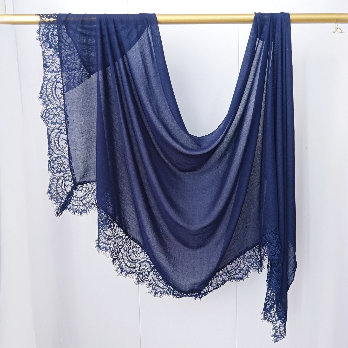 Modal Cotton Lace Hijab