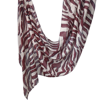[Polyester Cotton Printing] cross-border hot selling watercolor series printed scarf double-sided penetration soft surrounding tie-dye east end