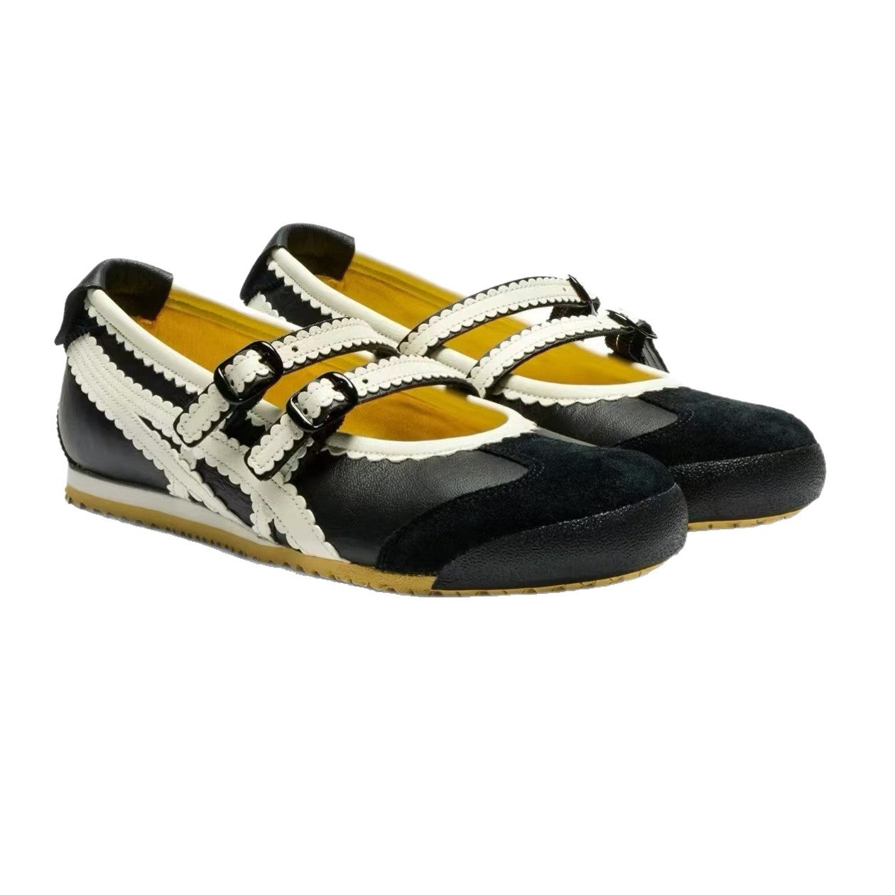 Foreign trade original single Onizuka Tiger MEXICO66 Mary Jane TGRS ballet style couple casual retro pedal