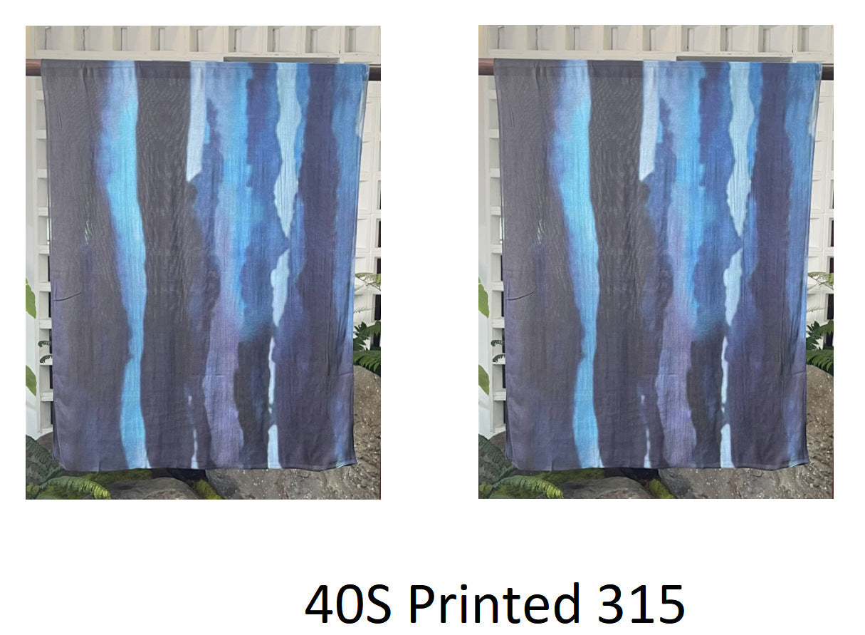 Modal cotton patterned hijab