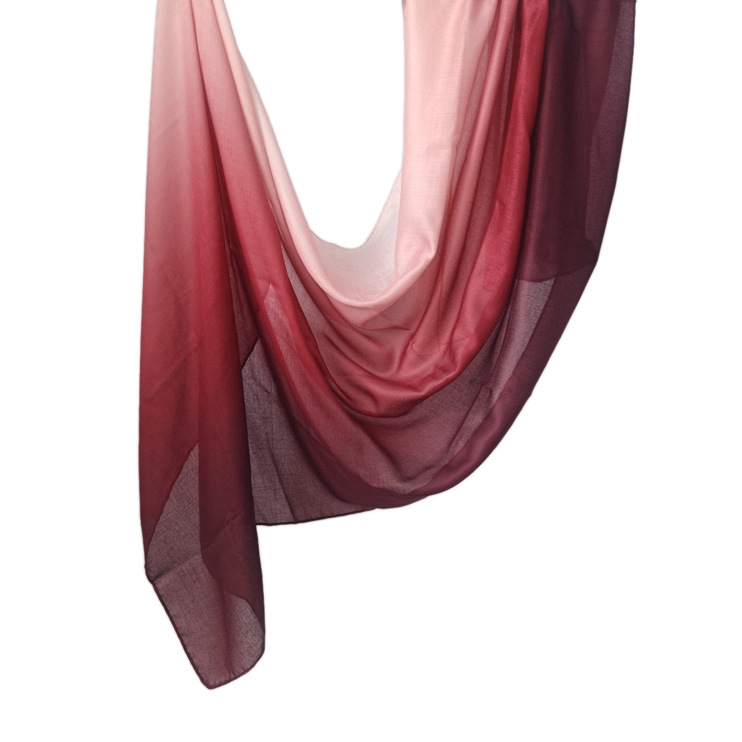 [Polyester Cotton Printing] cross-border hot selling watercolor series printed scarf double-sided penetration soft surrounding tie-dye east end