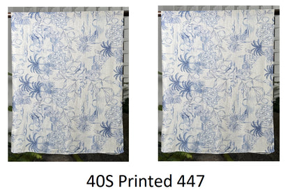 Modal cotton patterned hijab