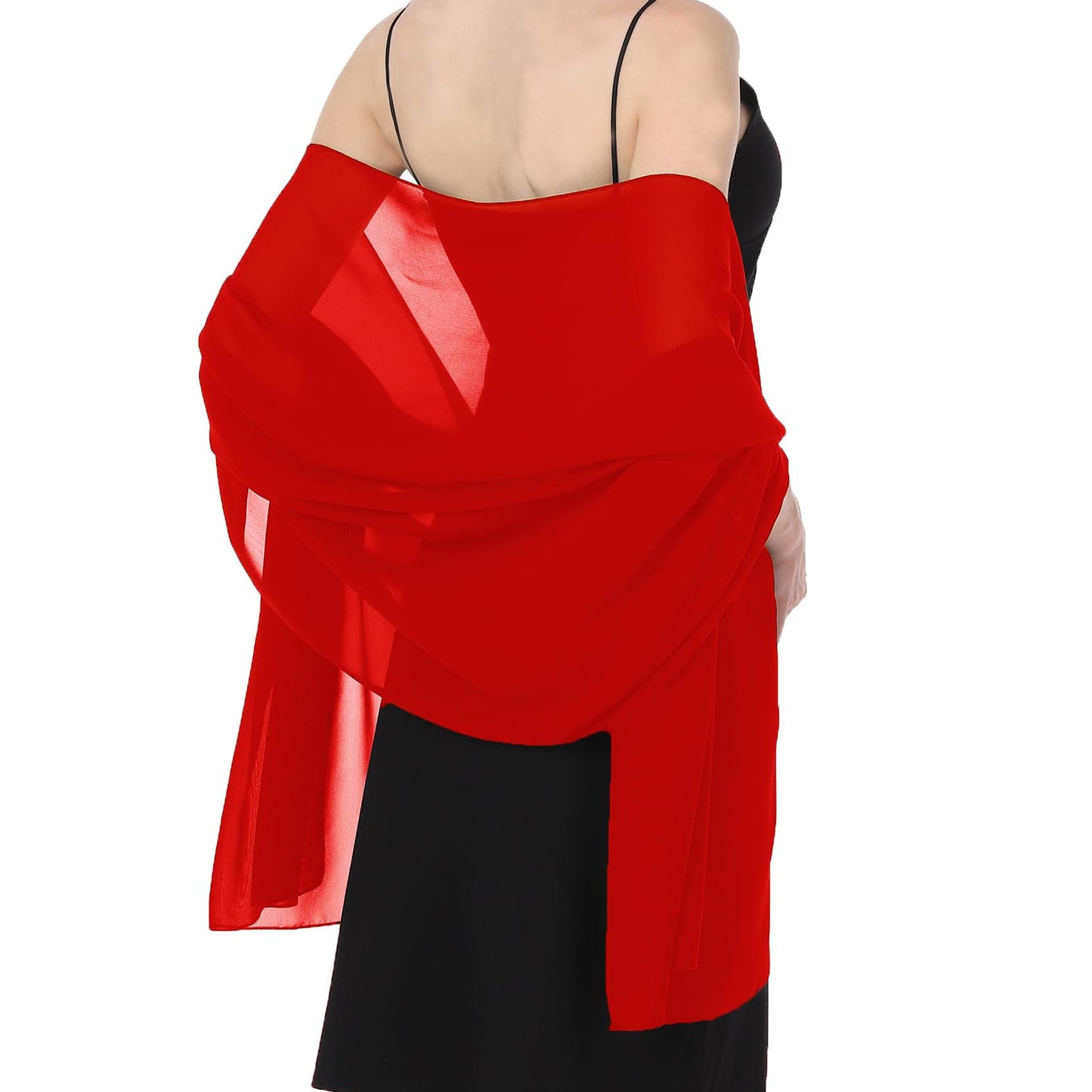 Cross-border soft chiffon scarves and evening dresses wedding shawls bridal scarves women's silk scarves travel sunscreen scarves