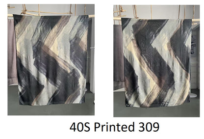 Modal cotton patterned hijab