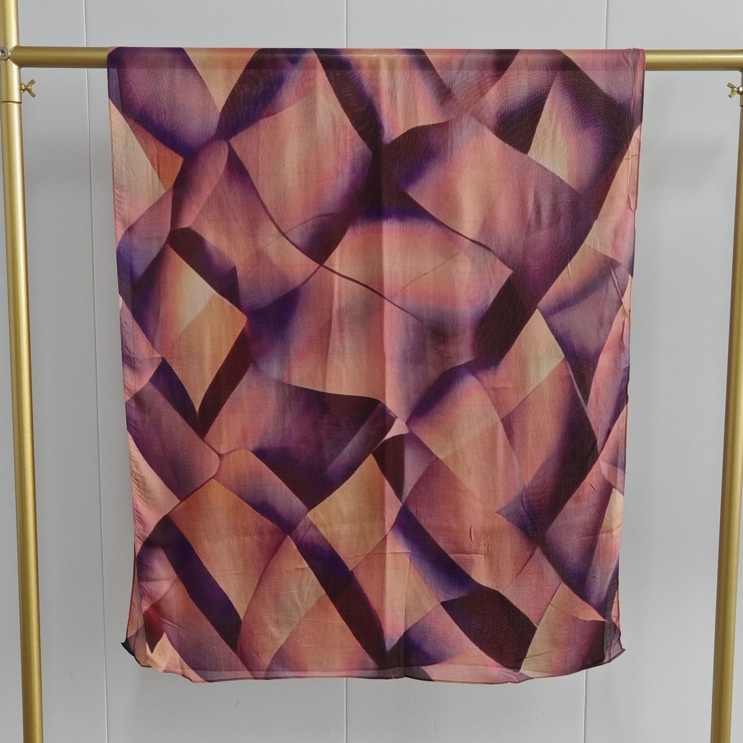 [Modal 40-count double-sided print] Modal print bohemian fashion watercolor marble print