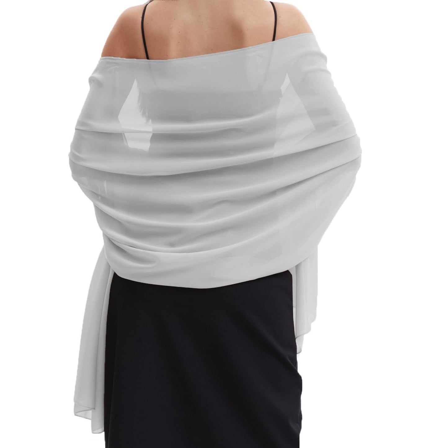 Cross-border soft chiffon scarves and evening dresses wedding shawls bridal scarves women's silk scarves travel sunscreen scarves